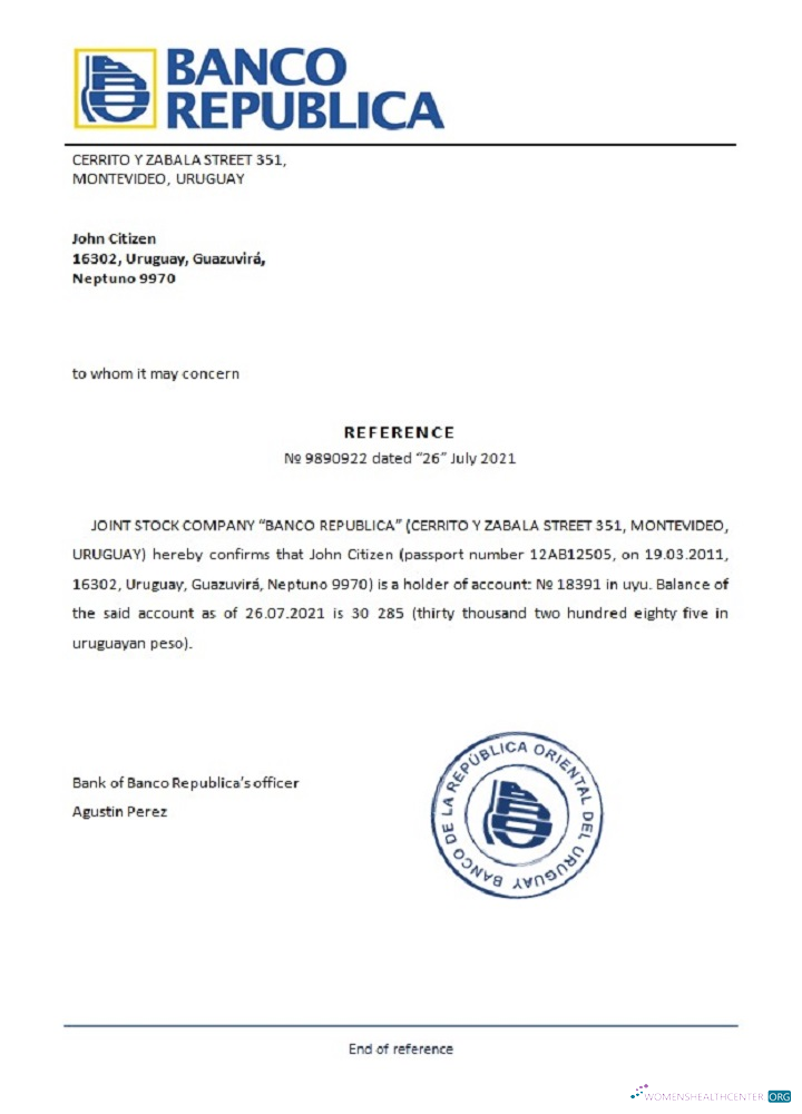 Download Uruguay Banco República reference Photoshop template